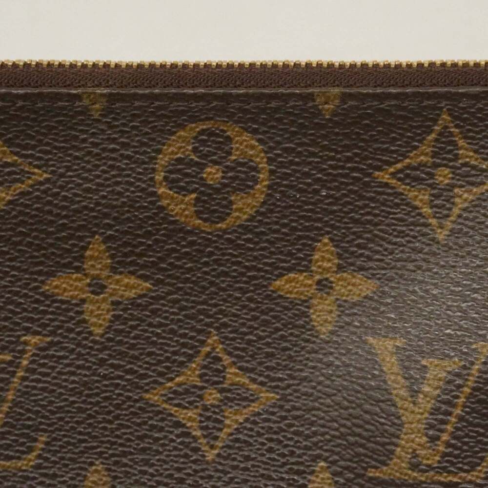 LOUIS VUITTON Brown Monogram Pochette Pouch - Picture 9 of 11
